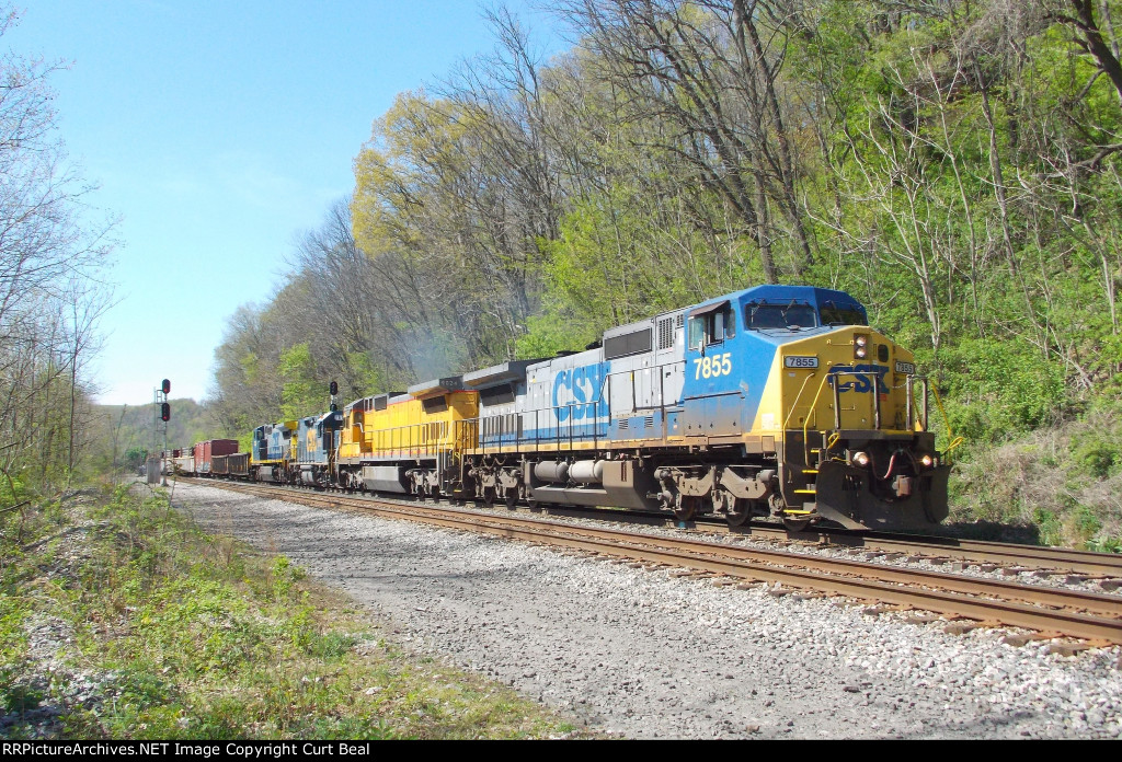 CSX 7855, CREX 9024, CSX 1515, CSX 7363